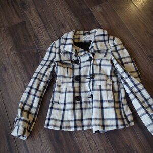 Ladies Wool Blend Kismet Plaid Jacket
